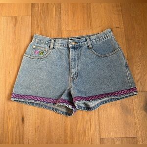 High Waisted Jean Shorts, Vintage style Mom Shorts